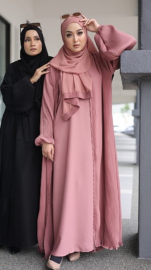 Arysha Pleated Abaya