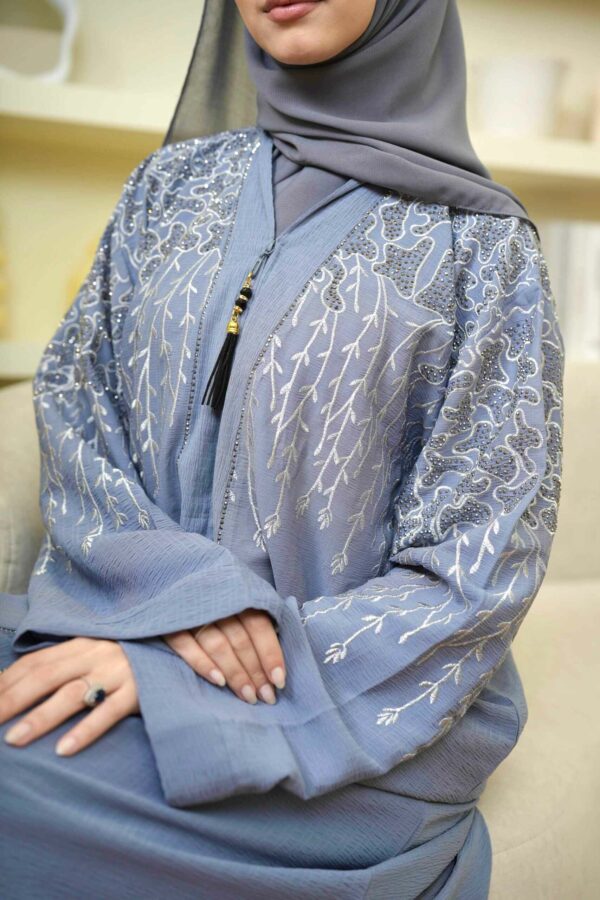 Reha Abaya (Denim Blue) - Image 3