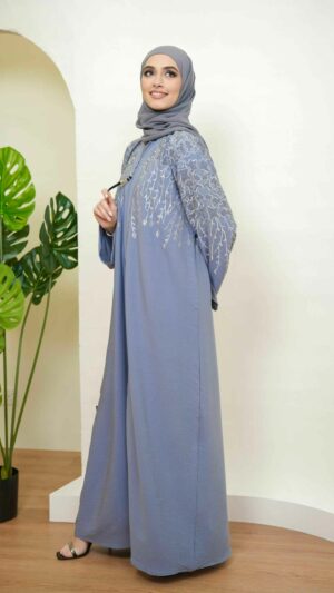 Reha Abaya (Denim Blue)