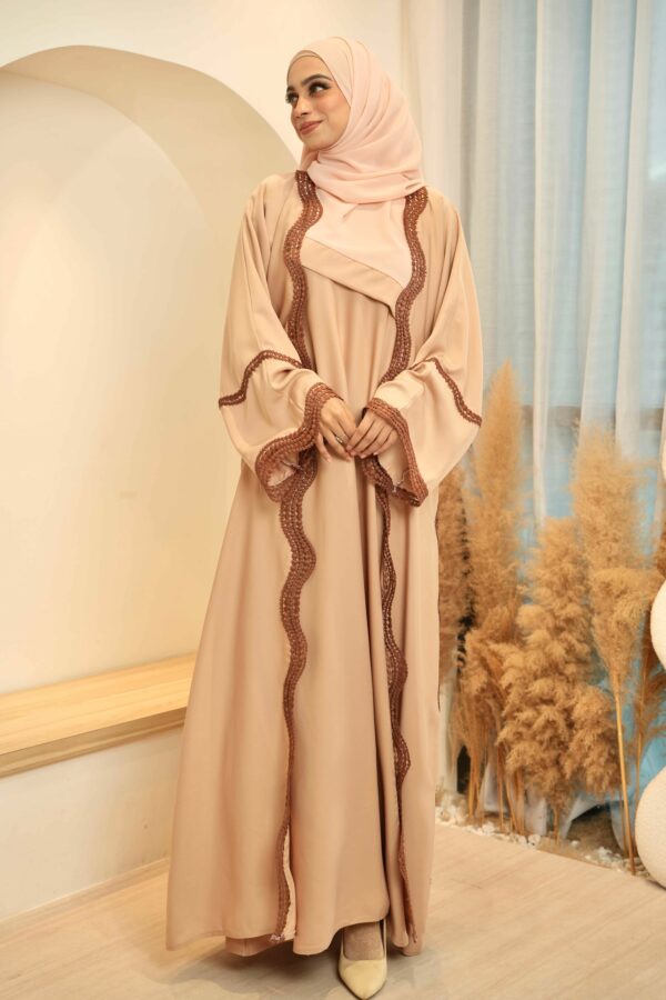 Wajiha Abaya (Mocha Brown)