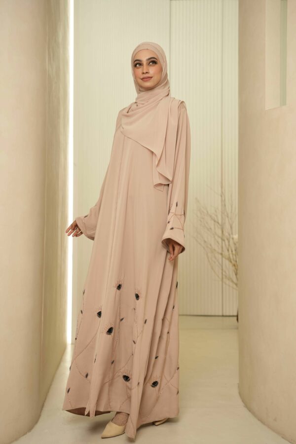 Fatma Abaya (Latte) - Image 5