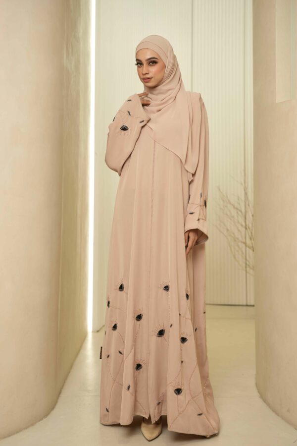 Fatma Abaya (Latte) - Image 3