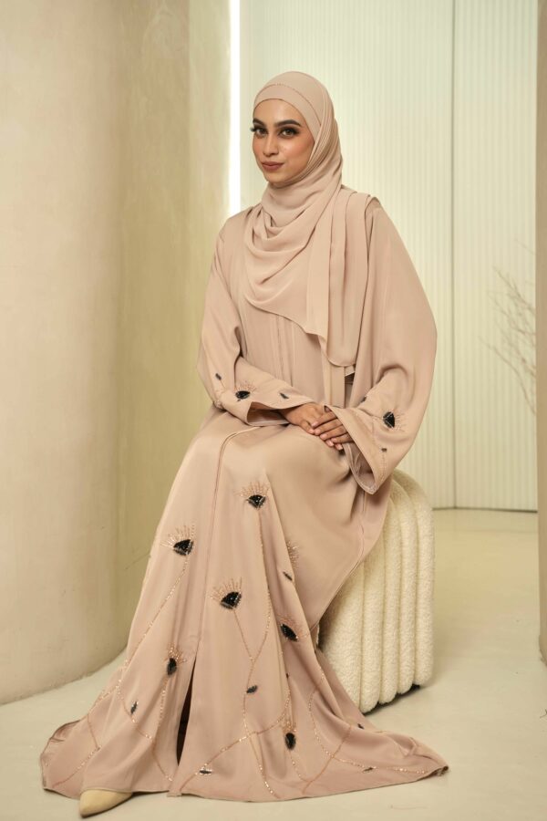 Fatma Abaya (Latte) - Image 2