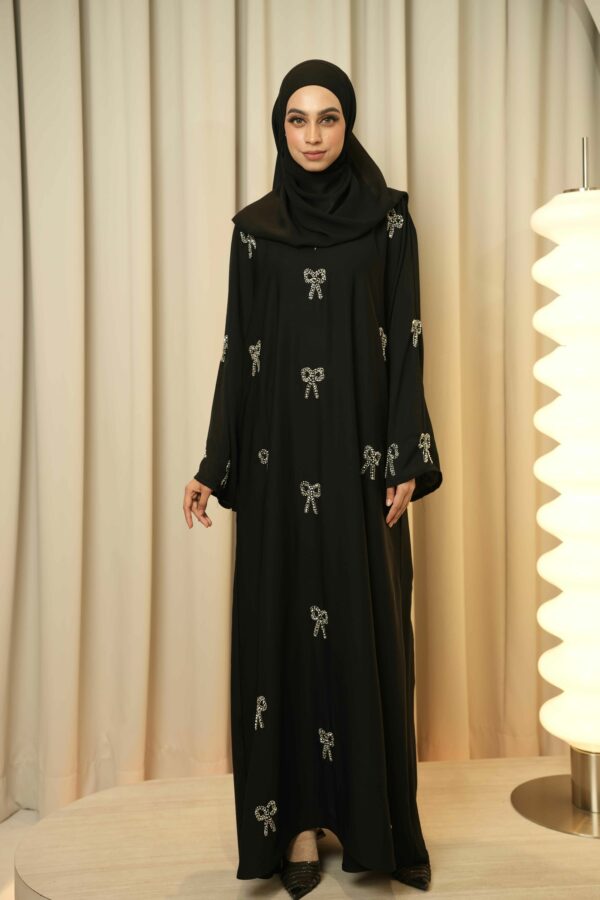 Lila Abaya (Black) - Image 3