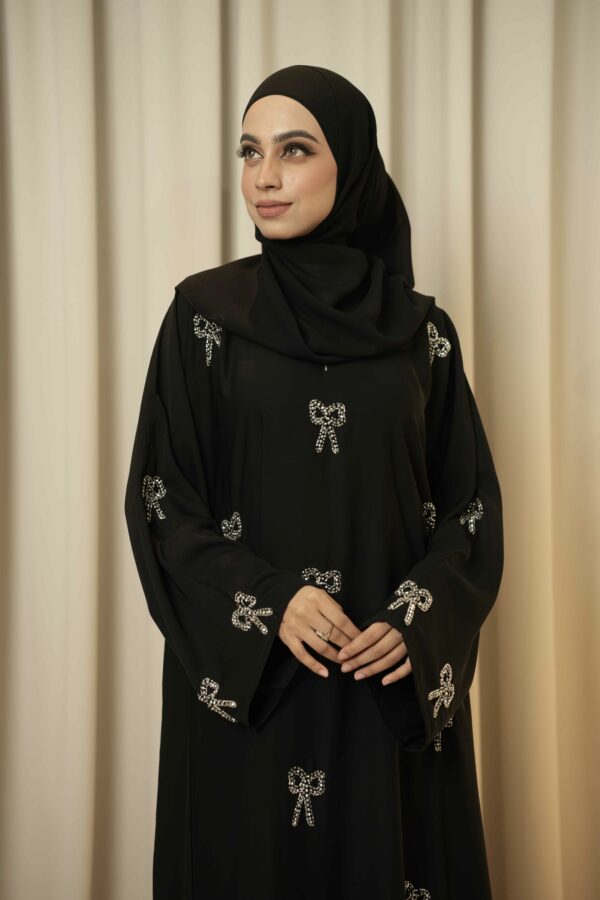 Lila Abaya (Black) - Image 2