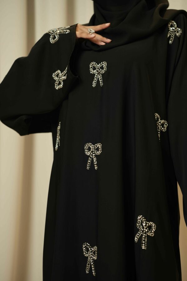 Lila Abaya (Black) - Image 4