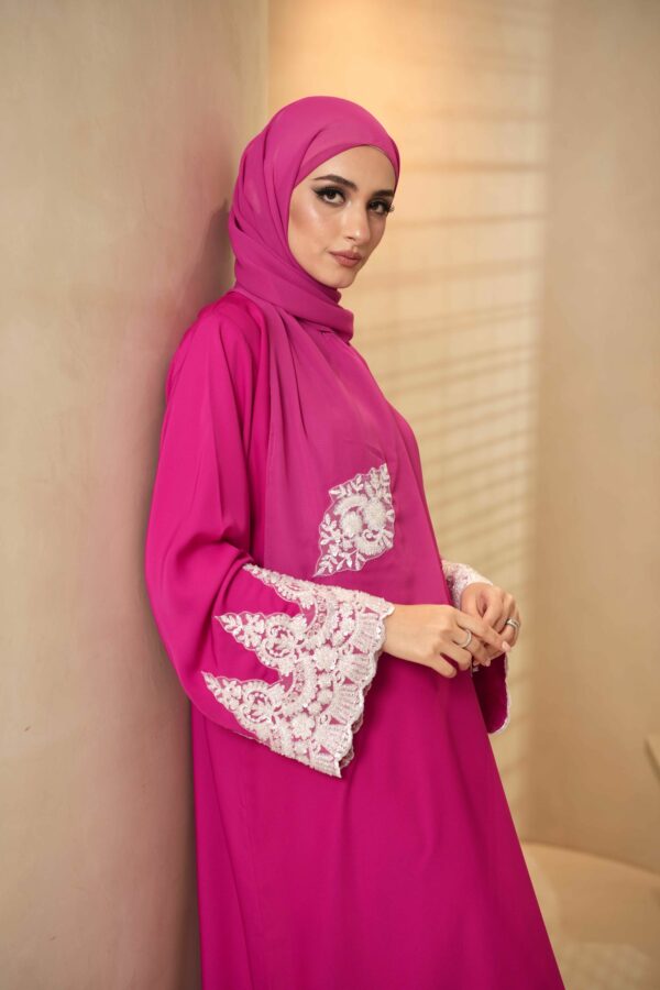 Inara Abaya (Fuschia) - Image 2