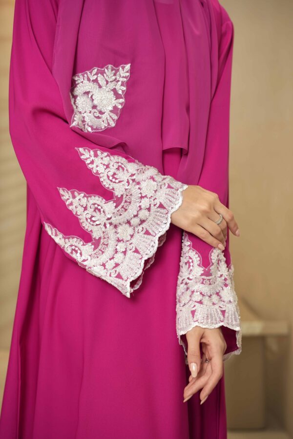 Inara Abaya (Fuschia) - Image 4