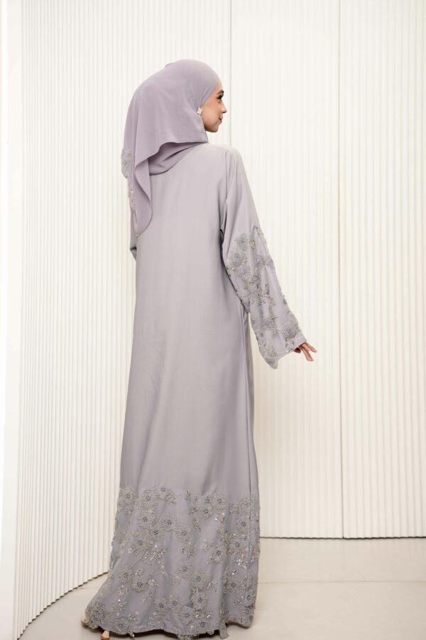 Maya Abaya (Grey) - Image 4