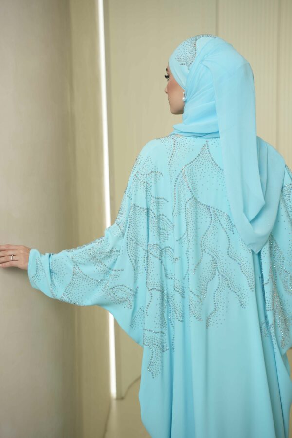 Widad Abaya (Sky Blue) - Image 2