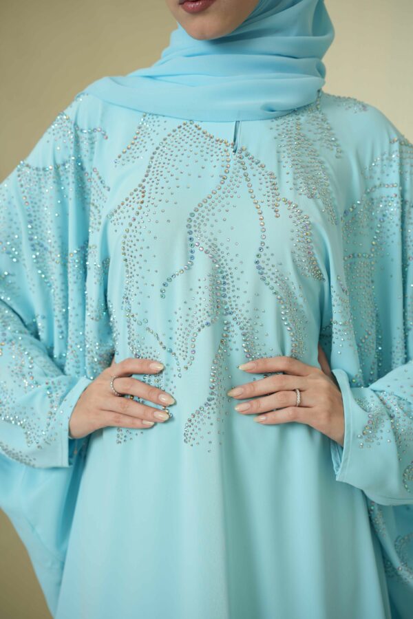 Widad Abaya (Sky Blue) - Image 4