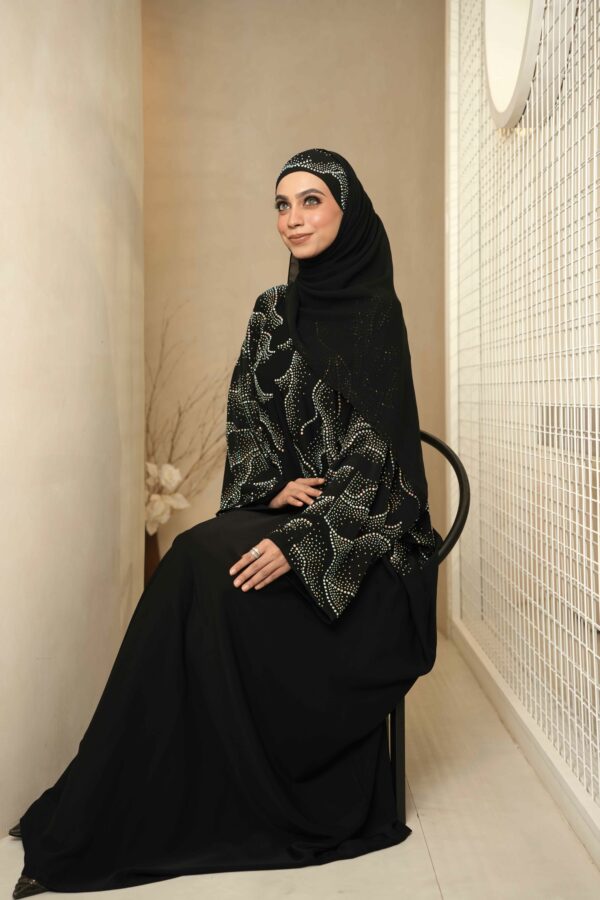 Widad Abaya (Black) - Image 3