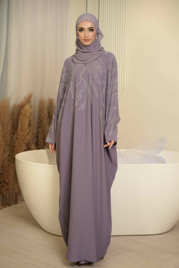 Widad Abaya (Dusty Lilac) - Image 3