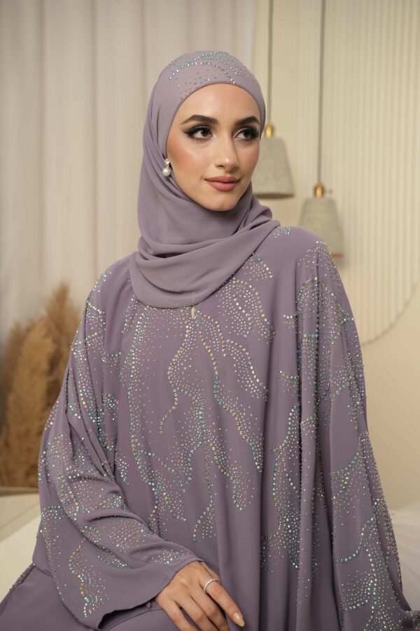 Widad Abaya (Dusty Lilac) - Image 2