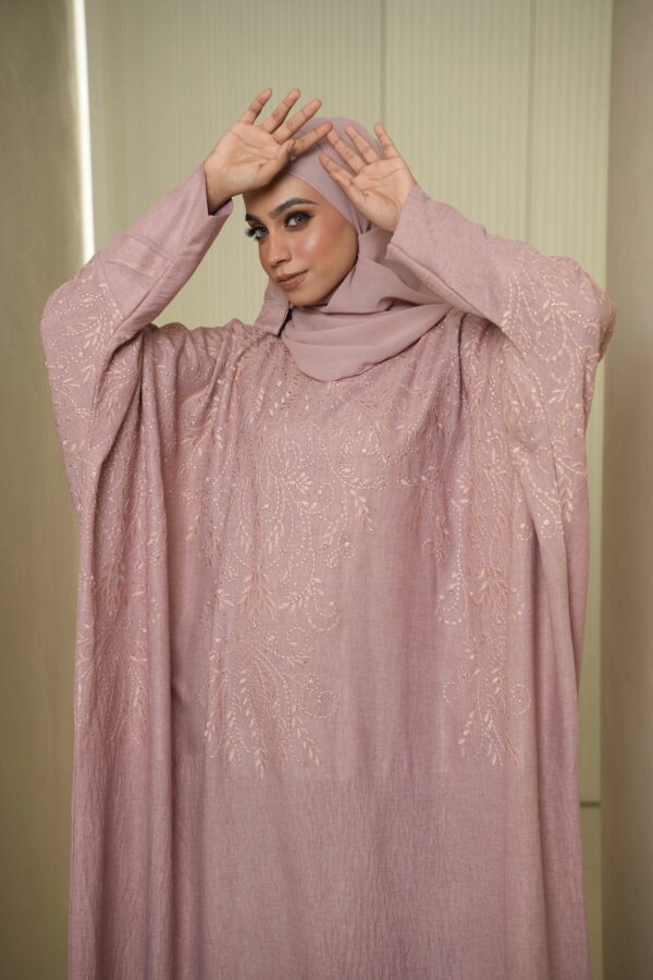 Habiba Abaya (Dusty Pink) - Image 2