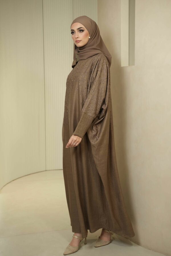 Habibah Abaya (Brown) - Image 3