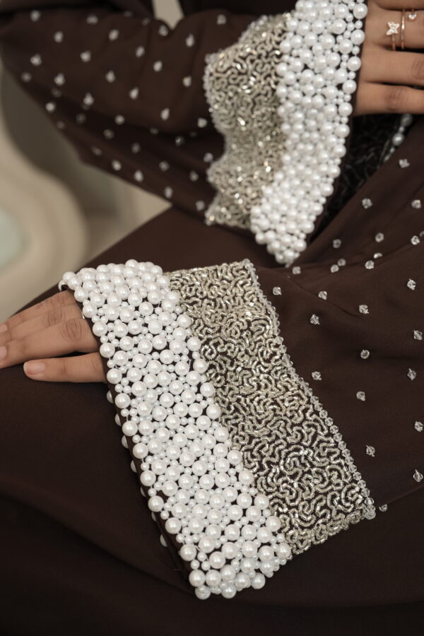 Nasha Abaya (Dark Brown) - Image 4
