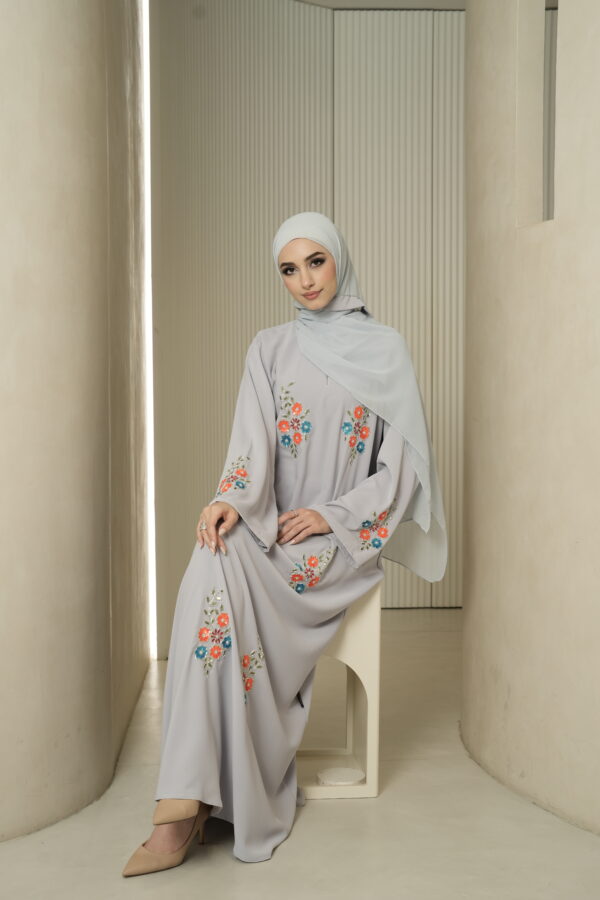 Emma Abaya (Light Grey)