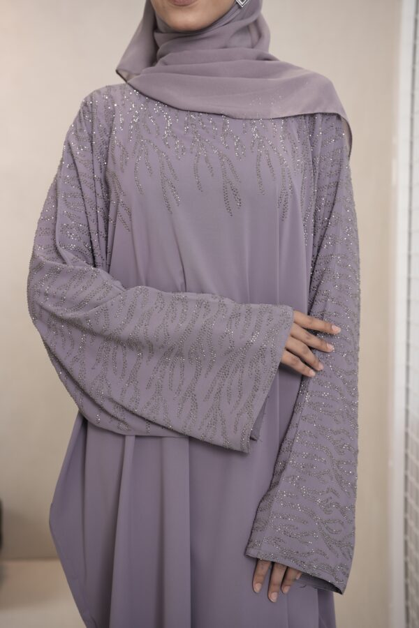 Bella Abaya (Dusty Lilac) - Image 3