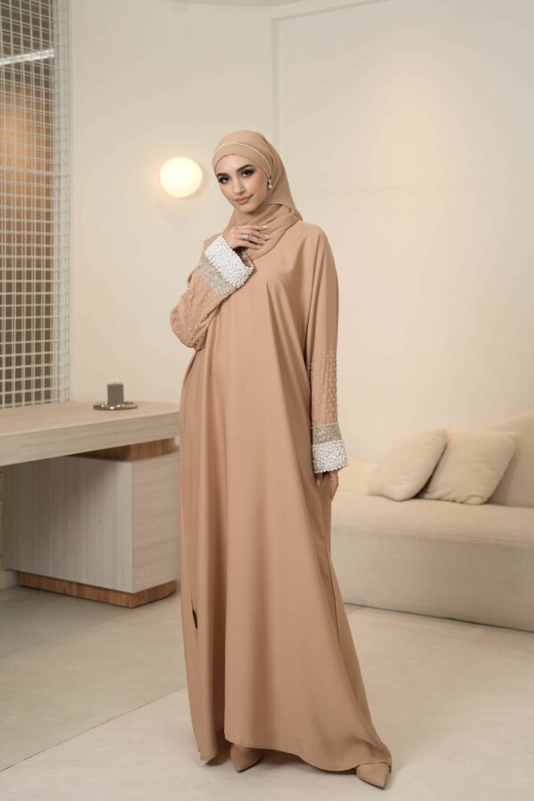 Nasha Abaya (Brown Beige) - Image 4