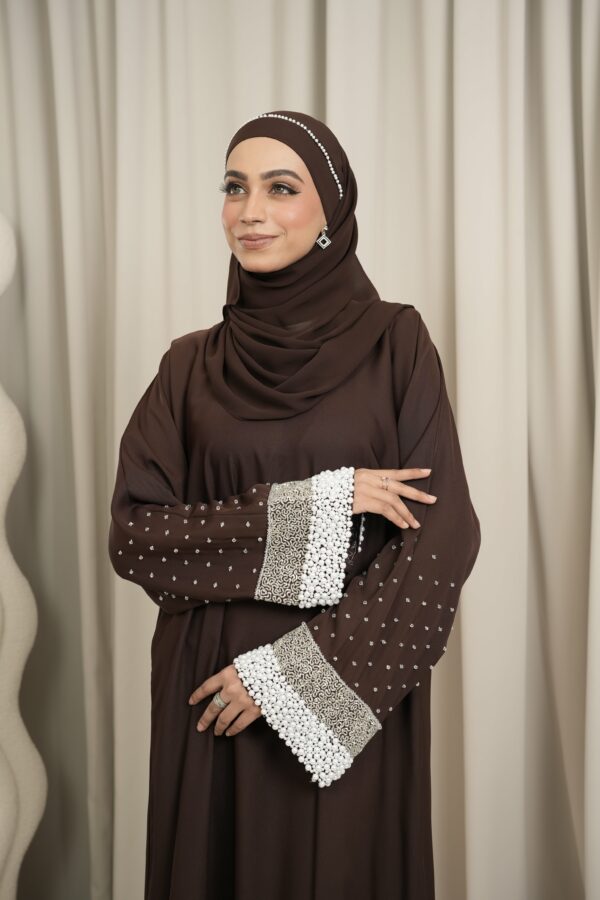 Nasha Abaya (Dark Brown)