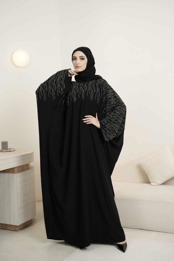 Bella Abaya (Black) - Image 3