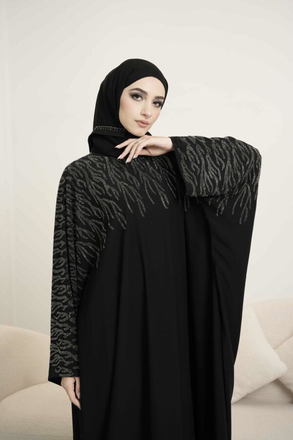 Bella Abaya (Black) - Image 5