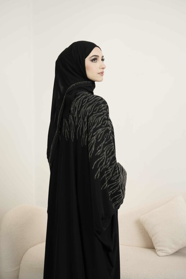 Bella Abaya (Black) - Image 2