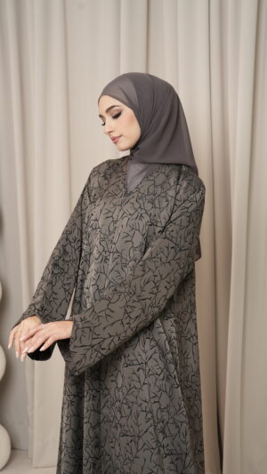 Ayna Abaya (Monument Grey)