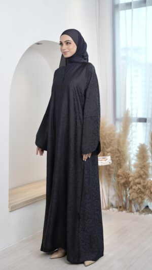 Ayna Abaya (Dark Blue)