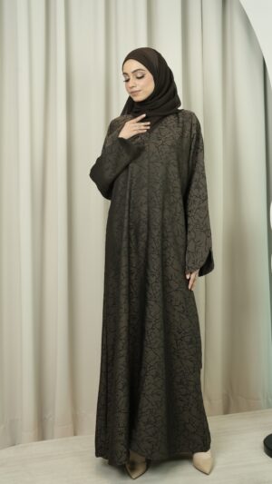 Ayna Abaya (Brown)