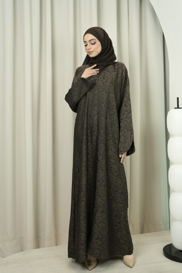 Ayna Abaya (Brown)
