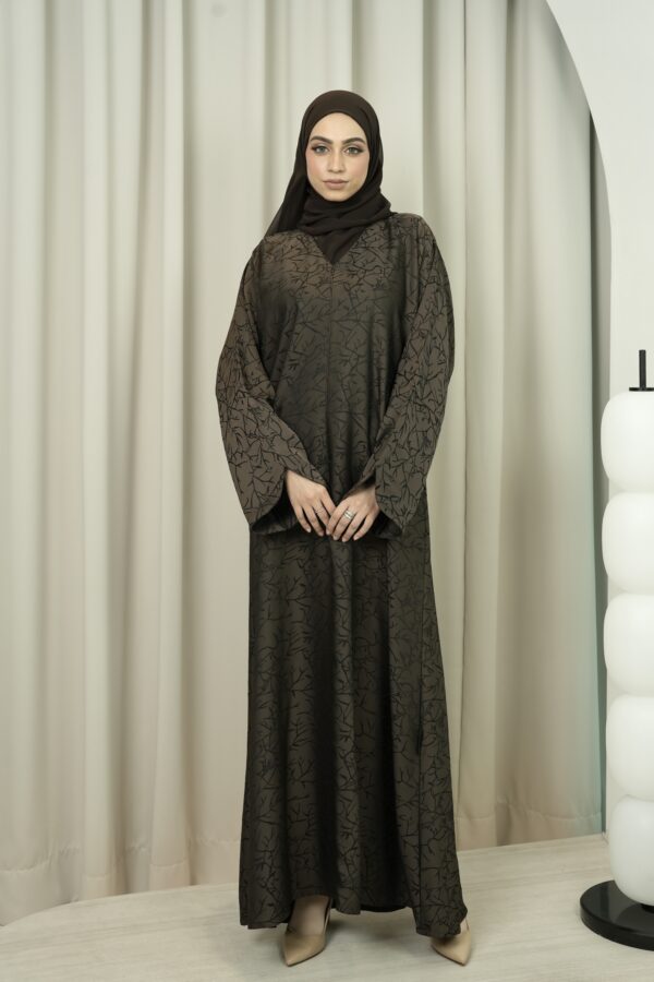 Ayna Abaya (Brown) - Image 5